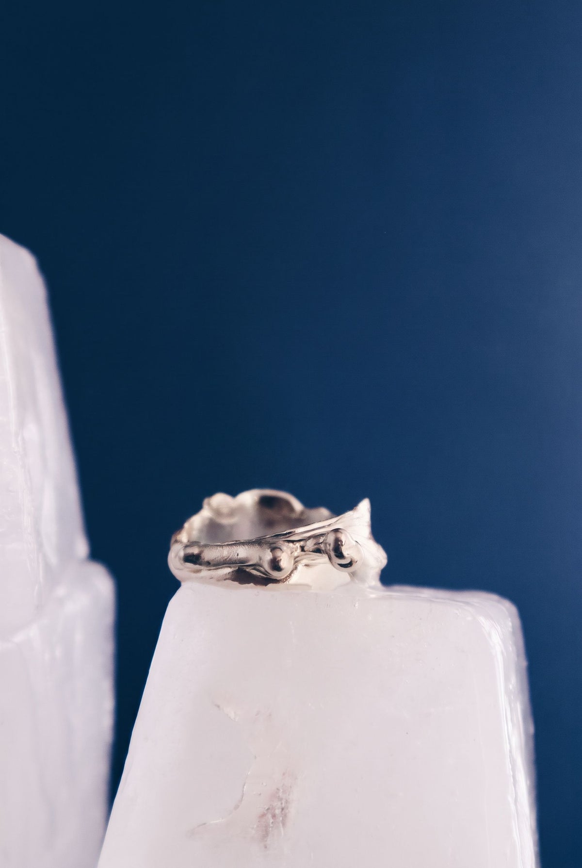 Aa, silver version, ring by Bocavolcan