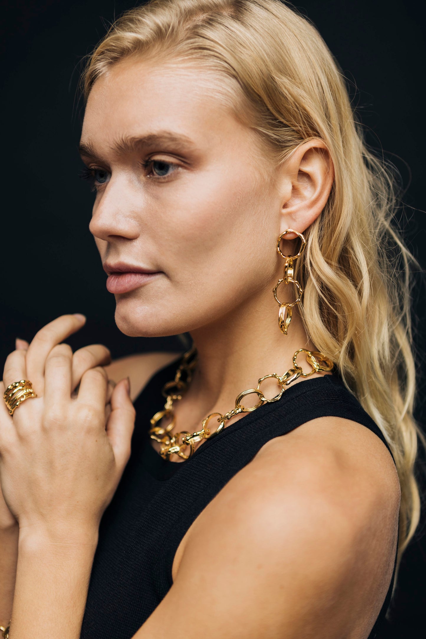Rings Of Fire Earrings